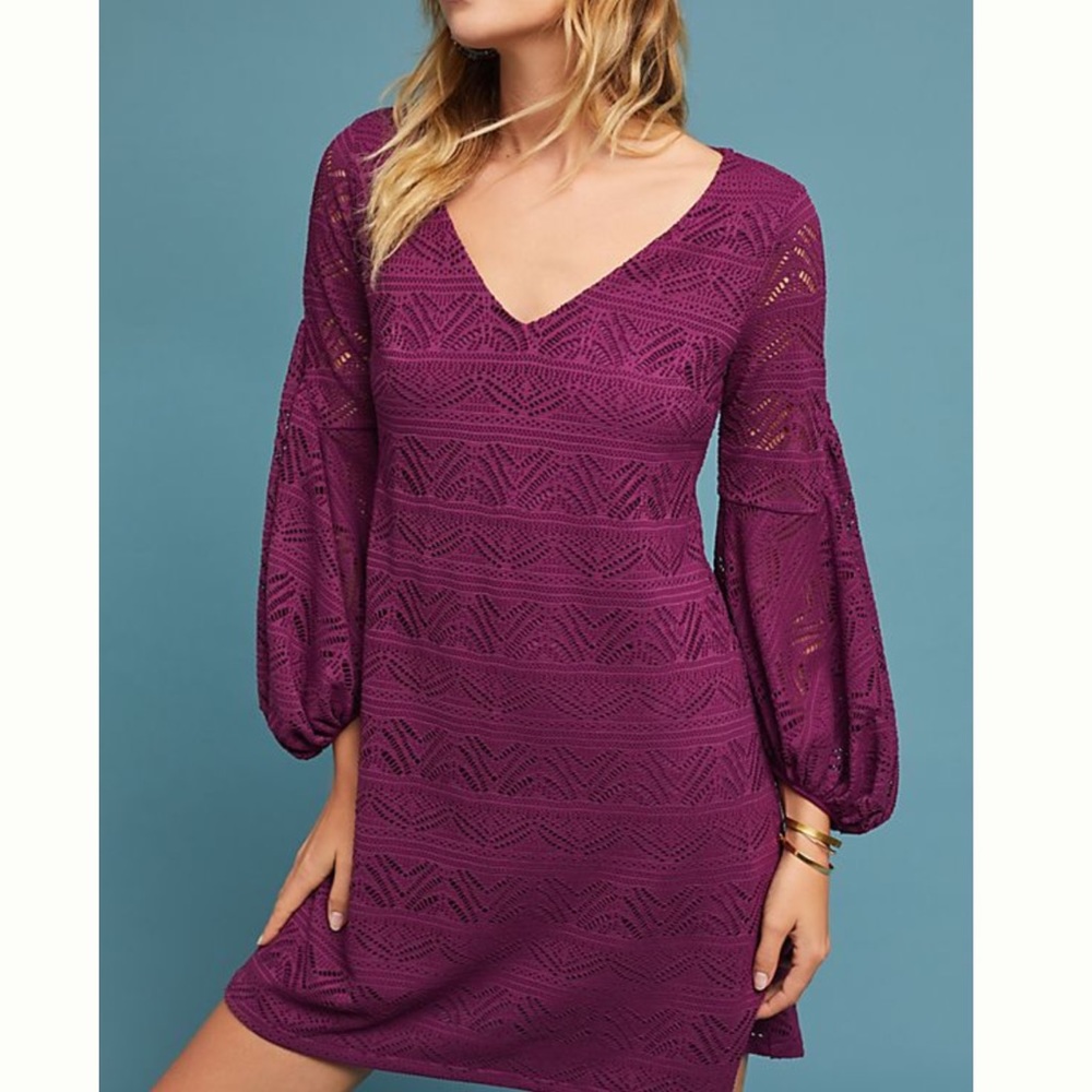 Maeve Anthropologie Laila Lace Dress Size S